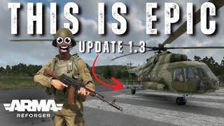 Arma Reforger 1.3 Experimental Update. Heli Physics And Camera