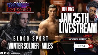 Hot Toys Winter Soldier | Kaustic Plastik Bloodsport | Miles | Tales from the Darkside Ep 154