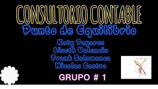 CONSULTORIO CONABLE PUNTO DE EQUILIBRIO