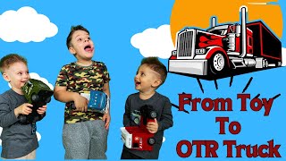 From Toy Truck to Beastly OTR Truck: The Ultimate Transformation!