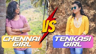 Tenkasi Girl Slang | Language Battle| Tenkasi Vlogs | Fun videos