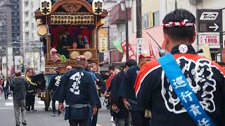 青梅大祭　宵宮祭り　山車　2018.5.2  Ometaisai　Dashi