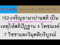 152 เจริญอานาปานสติ เป็นเหตุให้สติปัฏฐาน 4 โพชฌงค์ 7 วิชชาและวิมุตติบริบูรณ์ ธรรมะ พุทธวจน