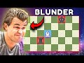 5 Times Magnus Blundered like a Beginner