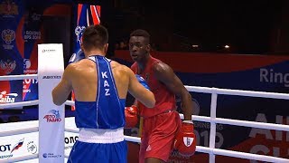 Round of 16 (81kg)  MACHADO Keno (BRA) vs NURDAULETOV Bekzad (KAZ) /AIBA World 2019