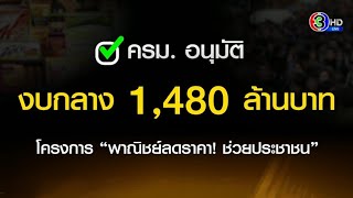 ทุ่มงบ 1,480 ล้านแก้ของแพง เช็ค! รัฐจะนำไปทำอะไรบ้าง?