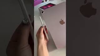 Pink🍑 iPad Air 5, Apple Pencil, speck case unboxing🫣🎀✨
