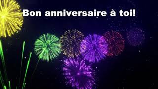 Happy Birthday lyrics in French • Une chanson pour une fête d’anniversaire!