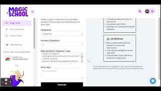 Math Story Problem Generator