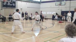 ISKF Mountain States Regionals 2017 - Michael vs Nick - Kumite