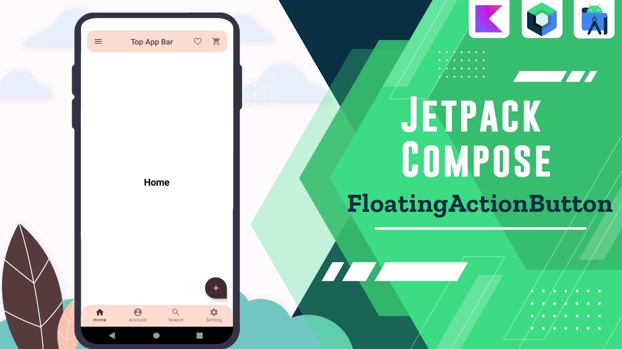 25 - Floating Action Button - Android Jetpack Compose بالعربي - YouTube