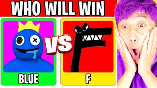 HARDEST WHO WOULD WIN CHALLENGES EVER! (ALPHABET LORE VS RAINBOW FRIENDS, HUGGY VS BLUE, & MORE!)