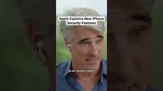 Apple Craig Federighi Explains New iPhone Security Features WSJ Interview #apple #iphone