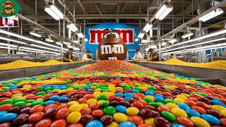 M\u0026M Mega Factory: How Millions of M\u0026M Candies are MADE in Factory With Modern Technology