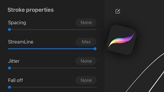 How to get smooth lines in Procreate