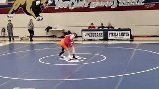 Logan Robinson wrestling @Valhalla dual