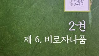 [사경으로 읽기] 한글 화엄경게송 제6. 비로자나품 》설명