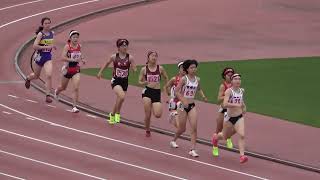 20230430 宮崎県高校ジュニア 女子800m A決勝・河野 咲羽・小林2：2'18\