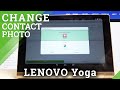 How to Add Photo to Contact in LENOVO Yoga – Personalize Contacts