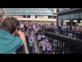 Sheffield Wednesday fans outside Wembley