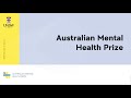 Australian Mental Health Prize 2021