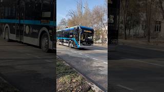 Yutong ZK6128BEVG на маршруте 12 в Алматы. #рекомендации #автобус #travel