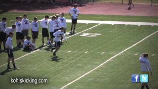 Kickoff Competition | Underclassman Challenge | Kohl's Kicking Camps