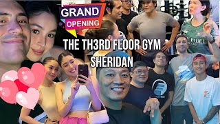 Launch of The Th3rd Floor Gym- Sheridan | Gerald Anderson \u0026 Julia Barretto #juliabarretto