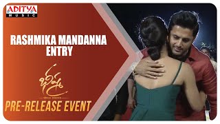 Rashmika Mandanna Entry @ Bheeshma Pre Release Event | Venky Kudumula | Mahati Swara Sagar