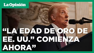 Trump jura como presidente de  EE. UU.  y adelanta emergencia en la frontera | La Opinión