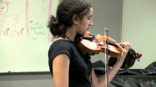 CSSSA Music Program - Violin Rehearsal