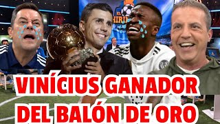 🤣🤣 CRISTÓBAL SORIA HACE RABIAR AL CHIRINGUITO CON EL RIDÍCULO DE VINÍCIUS EN EL BALÓN DE ORO 2024