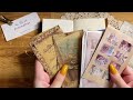 unboxing journalsay開封とコラージュ scrap booking