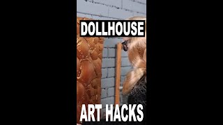 Dollhouse Decor Hacks Mini Crafts #shorts