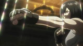 Mikasa's abs