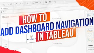 How to Add Navigation to a Dashboard In Tableau Using Navigation Buttons