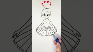 Draw a Beautiful Ballerina: Easy and Fun!