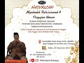 Live Mujahadah Rubu'ussanah Penyiar Sholawat Wahidiyah Jombang Kab. Sidoarjo