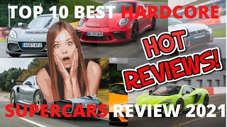 TOP 10 BEST HARDCORE SPORTS CARS 2021