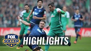 Werder Bremen vs. 1899 Hoffenheim | 2015–16 Bundesliga Highlights
