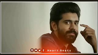 Heart melting Bgm | 3 | Anirudh | saipallavi | Romantic whatsapp status video | Heart beats