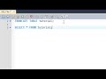 SQL Tutorial - 53: The TRUNCATE TABLE Command