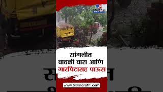 Sangli Rain | सांगलीतील वाळवा तालुक्यात विजेचा कडकडाट तर आंबा, भाजीपाल्याचं नुकसान