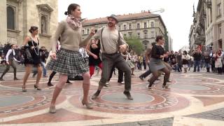 Tweed Run Budapest 2014 - Swing Flash Mob