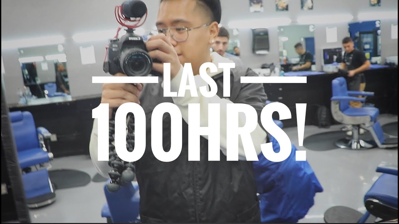 First Barber School Vlog I M Back Youtube