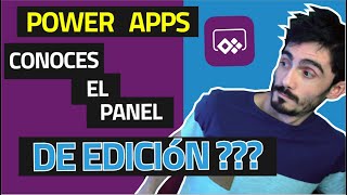 Microsoft POWERAPPS DESDE CERO, recorriendo PANEL DE EDICIÓN !! ✏