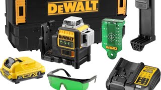 Review Laser Dewalt green lines 3x360 degrees £390 🔥 DCE089D1G