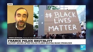 French anger after black man beaten echoes US Black Lives Matter movement