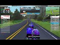 zwift ladder dirty vertigos vs coalition z wings hilly route