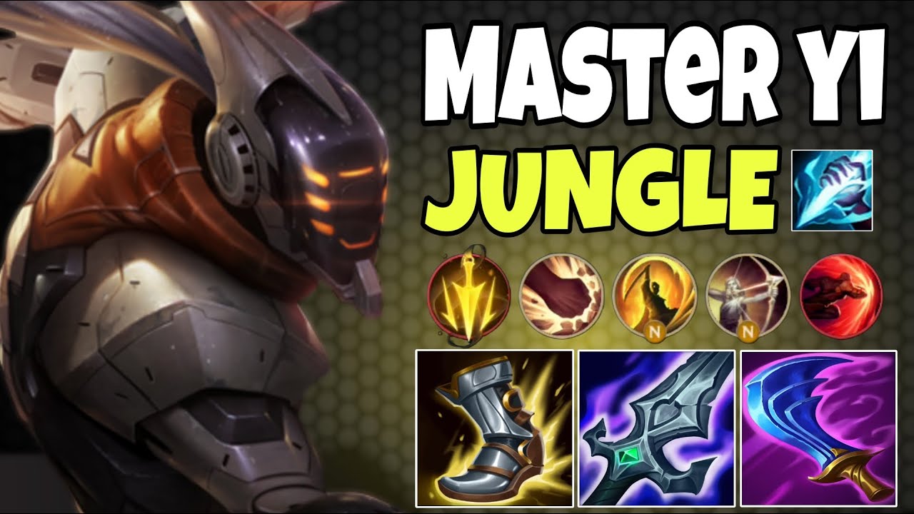 THE BEST MASTER YI BUILD FOR JUNGLE IN WILD RIFT - YouTube